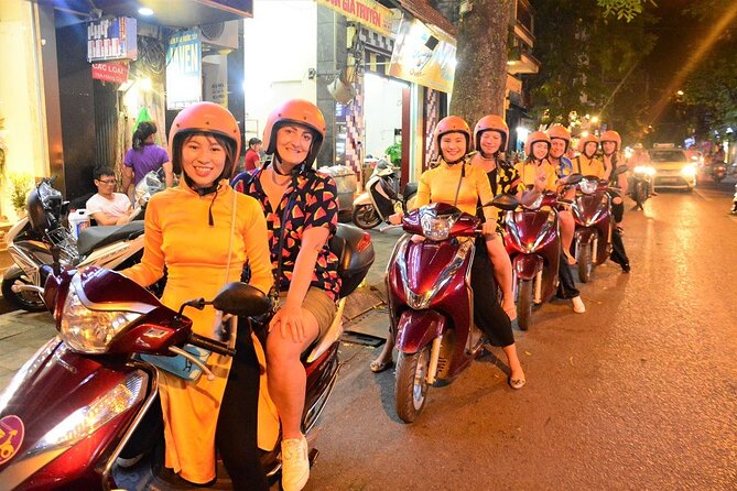 Hanoi Motorbike Tours Led By Women: Hanoi By Night Foodie Motorbike Tours - Why a scooter is a smart way to see Hanoi at night