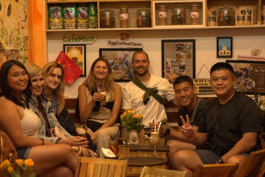 Hanoi Night Lights Food Tour by Motorbike - Dried chicken pho, banh mi, and chè