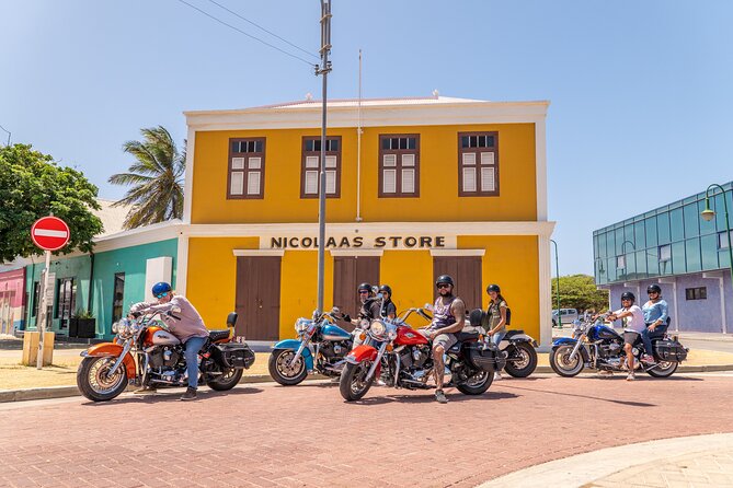 Harley-Davidson Guided Island Tours - Riding across Aruba instead of sitting on a bus