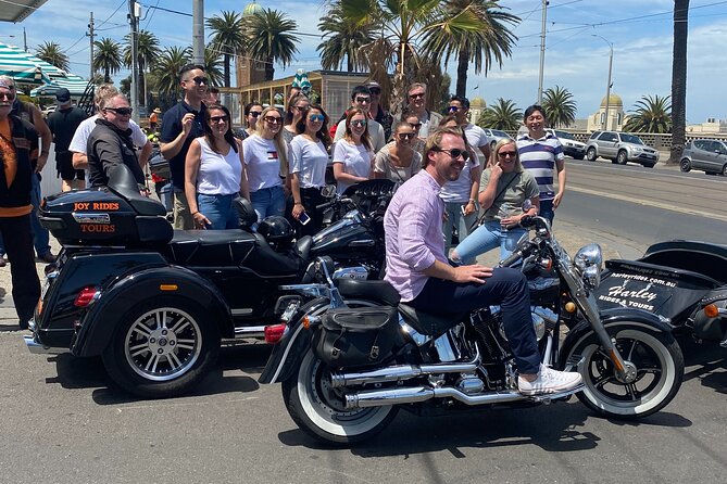 Harley Davidson Trike Tour of Melbourne - What the private format adds