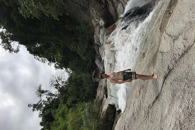 Hidden Hon Ba Nature Reserve Motorcycle Tour BBQ,Beer,Waterfall - The waterfall, swimming, and barbecue lunch
