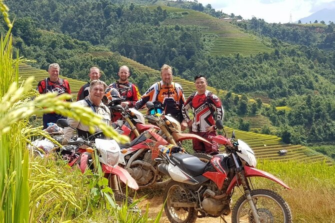 High Quality Motorcycle Dirt Bike 3 Days Tour + Private Room - Day three: trails, a waterfall, and the ride back