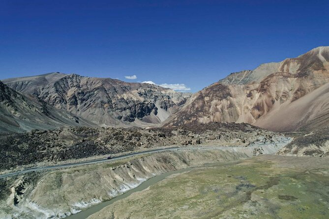 Himalayas: 11 Day Motorbike Expedition To Ladakh (North India) - Day 8: the Shyok River road to Pangong Lake