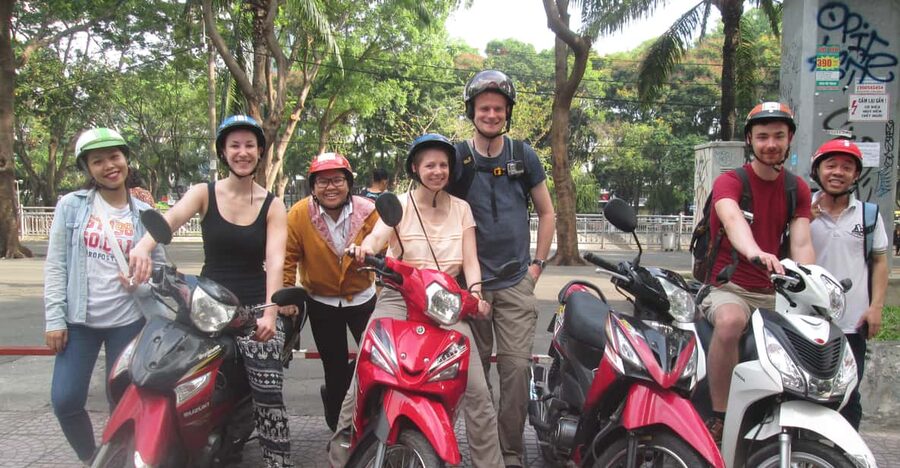 Ho Chi Minh City: Ghost, Belief & Culture Tour on Motorbike - Entering the funeral house