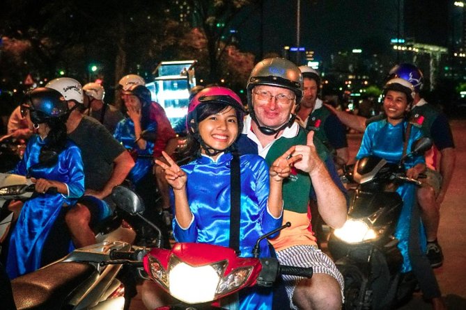 Ho Chi Minh Night Tour by Motorbikes with Female Rider | KissTour - The ride, safety, and comfort question