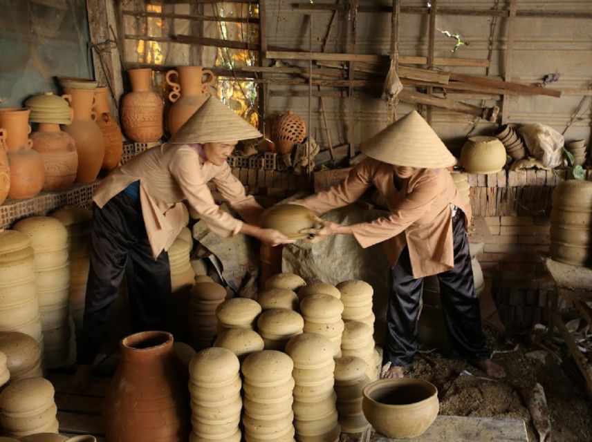 Hoi An: Half-Day Countryside Tour by Motorbike - Crossing to Cam Kim and meeting Kim Bong woodcarvers