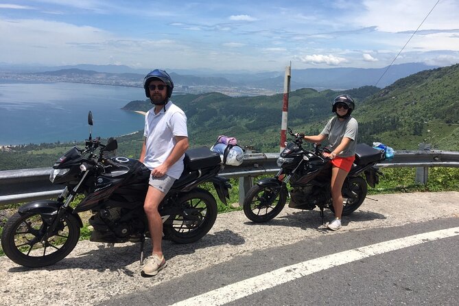 Hoi An to Hai Van pass loop with Motorbike Tour Mr Phu - Lang Co Bay and Lap An Lagoon