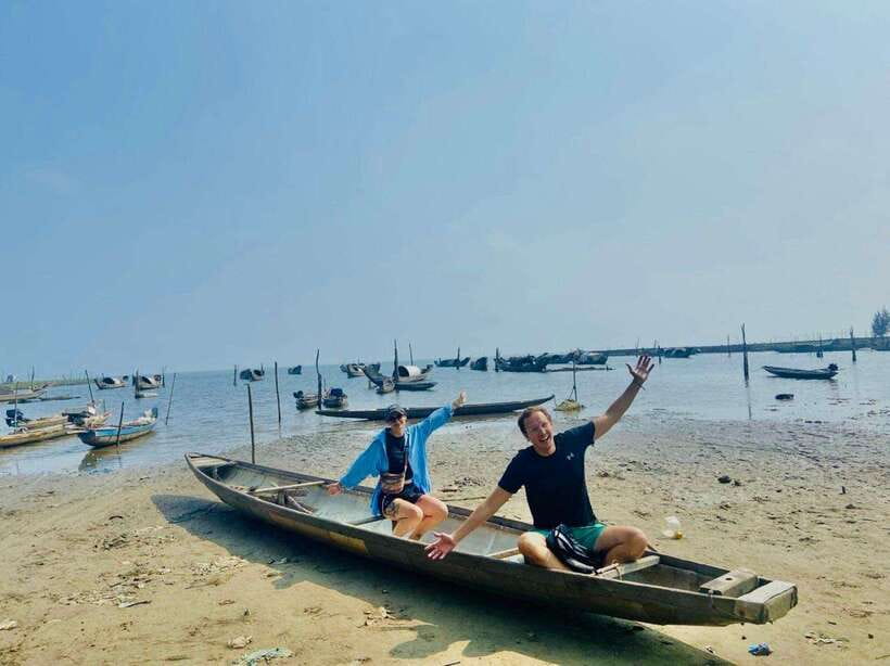 Hue: Easy Rider Tour via Hai Van Pass To/ From Hoi An - Leaving Hoi An or Da Nang through the rice fields