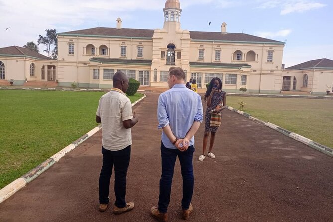 Kampala boda boda tours [motorbike tours]. - Entering Kabaka’s Palace and Buganda’s royal past