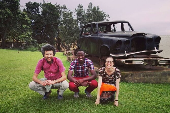 Kampala boda boda tours [motorbike tours]. - Visiting Rubaga Cathedral on Kampala’s hills