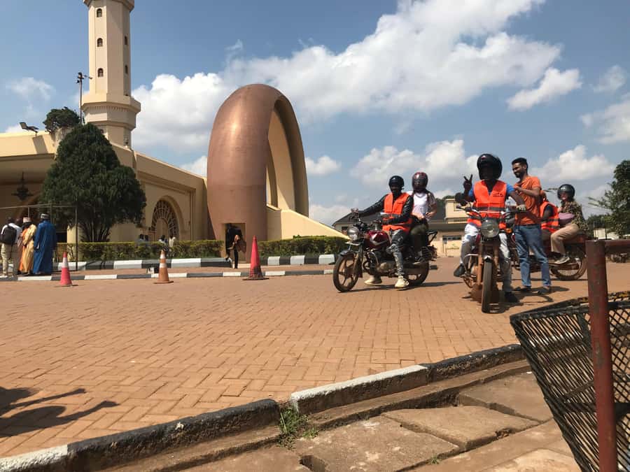 KAMPALA MOTOR BIKE TOURS (boda boda tours) - Kasubi Tombs add cultural weight