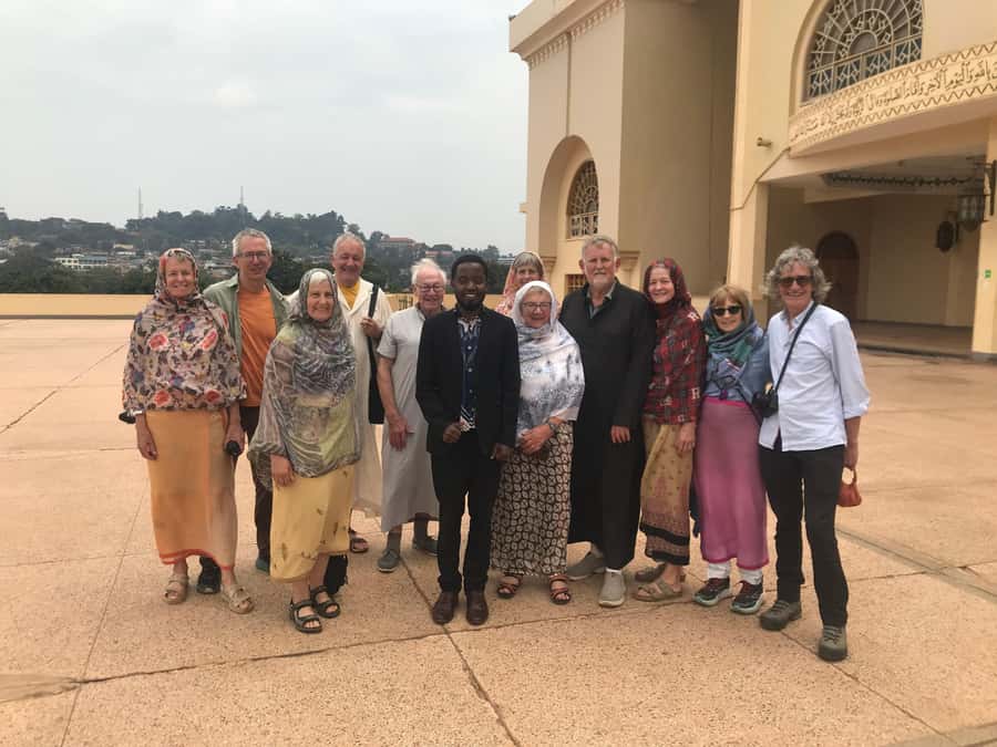 KAMPALA MOTOR BIKE TOURS (boda boda tours) - Gaddafi Mosque gives the morning a strong start