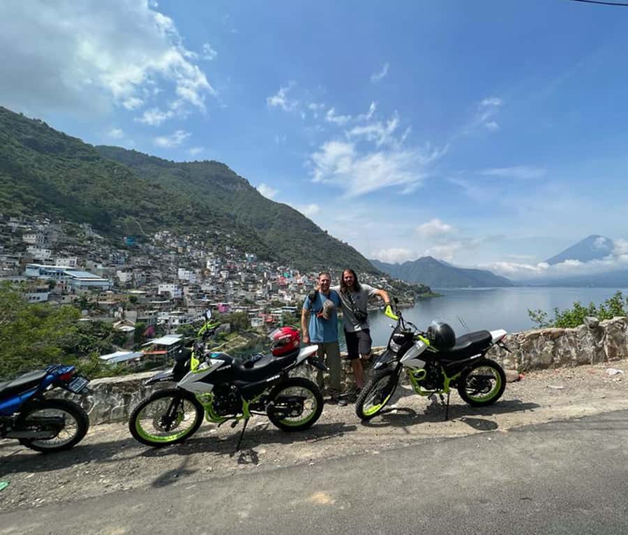 Lake Atitlán Motorcycle Adventure - El Cerro de Oro and the changing road