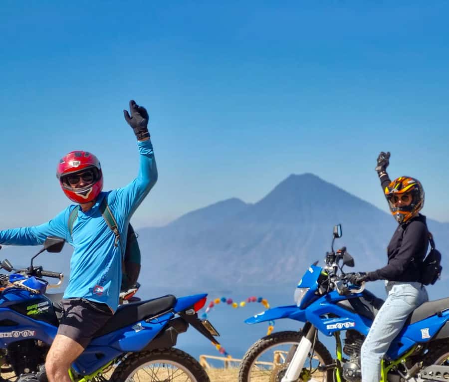 Lake Atitlán Motorcycle Adventure - Starting from Panajachel on two wheels