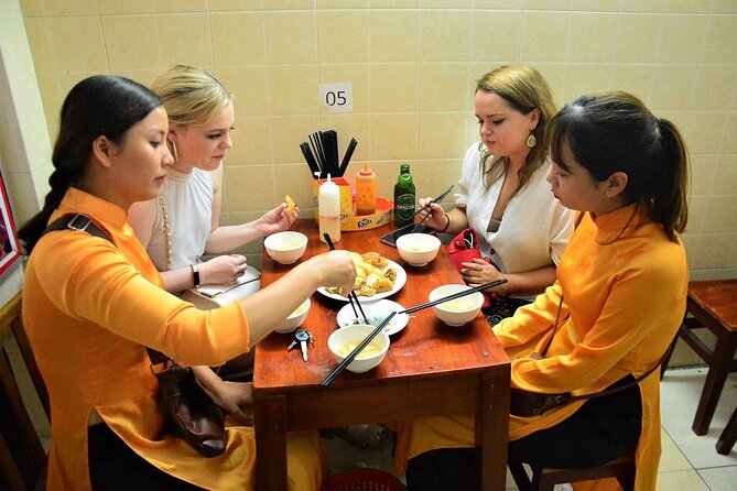 Led By Women - Hanoi Foodie Motorbike Tours - Truc Bach Lake and the final egg coffee