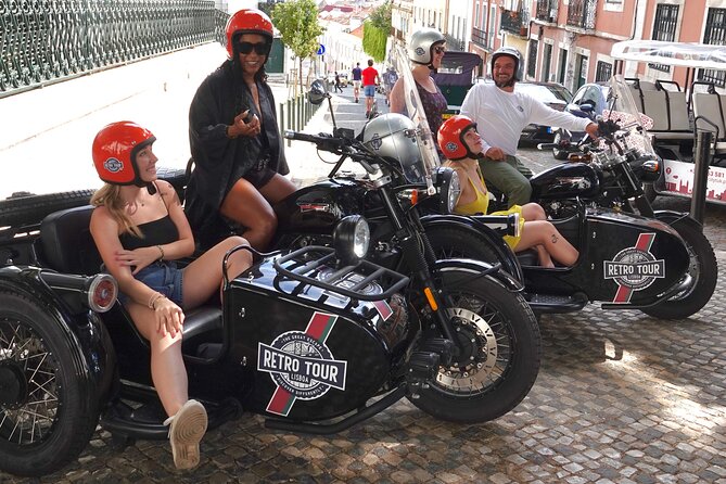 Lisbon: Belem Motorcycle Side-car Tour - From Carmo Church to the city’s high viewpoints