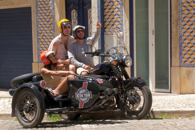 Lisbon Half-Day Handpicked - Private Vintage Sidecar Experience - The 25th of April Bridge and river views