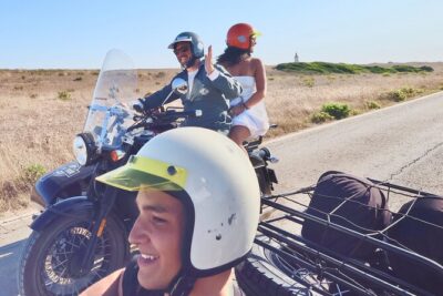 Private Vintage Sidecar Tour to Sesimbra’s Coast