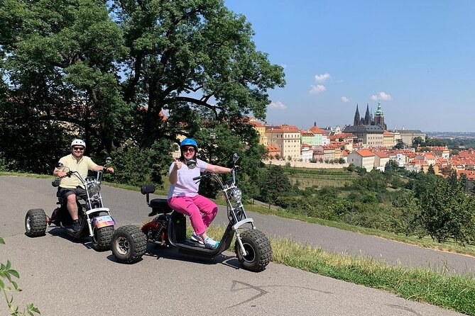 Live-Guided ️Trike-Harley️ Viewpoints tour of Prague - Rudolfinum and the route up to Letná