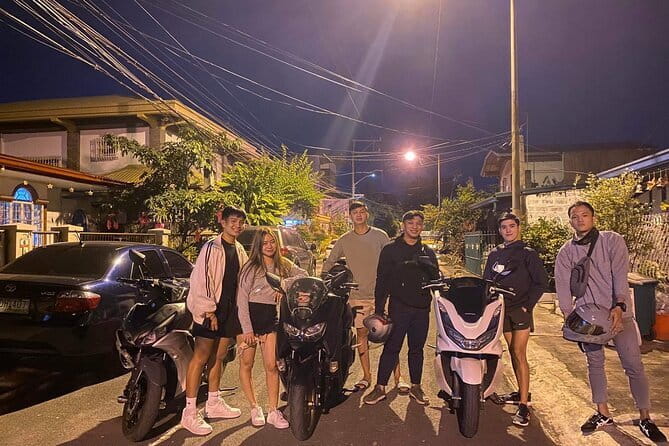 Manila Motorcycle Night Tour - Entering Intramuros after dark