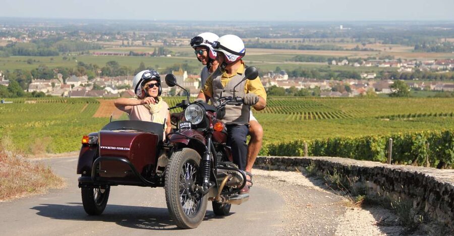 Meursault: Tour of the Vineyards on Motorbike with Sidecar - Why a sidecar is such a good fit for Burgundy