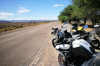 Motorbike adventures on a dual purpose motorbike in the Garden Route and Karoo.