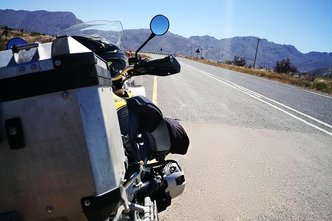 Motorbike adventures on a dual purpose motorbike in the Garden Route and Karoo. - Weather, cancellations, and practical planning