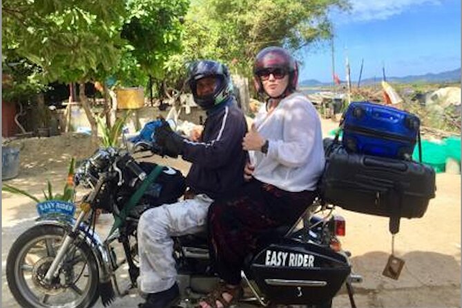 Motorbike Day Tour from Hoi An History, Scenery and Beaches - Marble Mountains: caves, temples, and stonework
