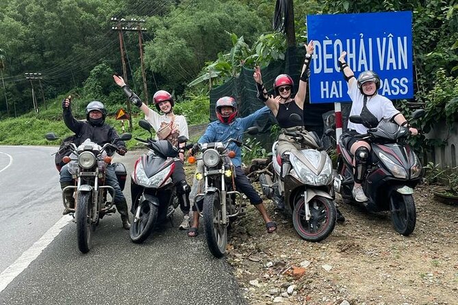 Motorbike Experience Hue to Hoi An Over Via Hai Van pass with Amazing Easy Rider - The guides and the private attention