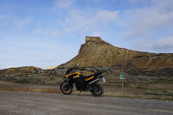 Motorcycle Adventure through Bardenas Reales - Why Bardenas Reales works so well by motorcycle