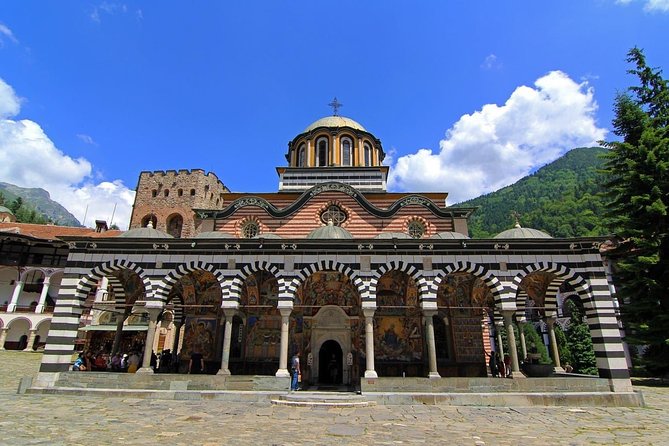 Motorcycle day tour to Rila monastery - Arriving at Rila Monastery
