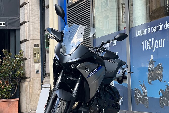 Motorcycle rental A2 Tracer 7 Yamaha 2023 (A2 license) Paris - What this Paris motorcycle rental actually offers