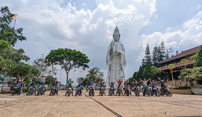 Motorcycle Tour - Countryside & Pongour Waterfall Day Tour - Elephant Waterfall in 20 minutes