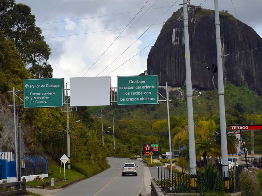 Motorcycle tour from Medellin to Guatape - Reaching El Peñol Rock and its 700 steps