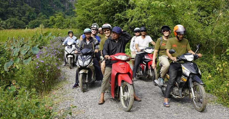 Ninh Binh : Countryside Tour by Motorcycle - Buffalow Riding - 9:00 pickup and the first village roads