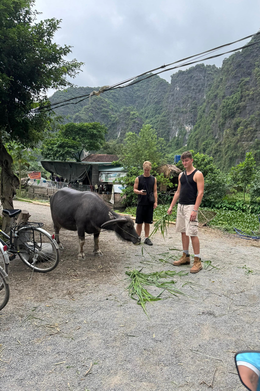 Ninh Binh Motorbike Tour - Quiet roads through fields, villages, and markets