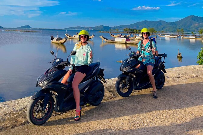 One way motorbike rental Phong Nha - Hue via Ho Chi Minh trails - Arriving in Hue and handing back the bike