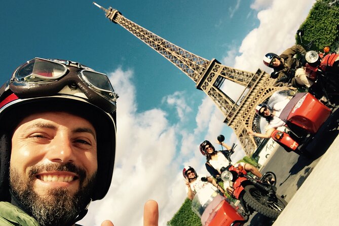 Paris Highlights city tour on a vintage Sidecar Motorcycle - The Panthéon and Mont Sainte-Geneviève