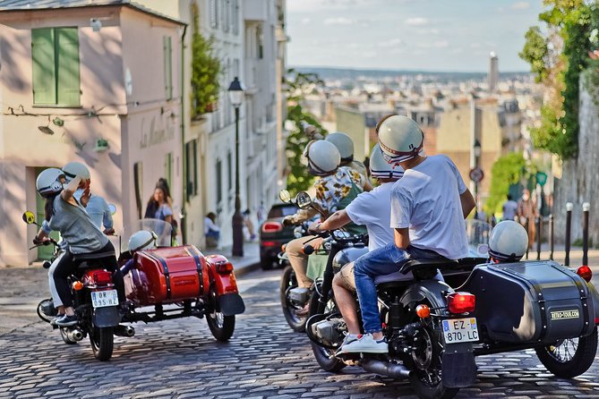Paris Private Vintage Half Day Tour on a Sidecar Motorcycle - Opera, cabaret, and the climb toward Montmartre