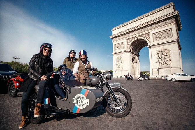 Paris Vintage Private & Bespoke Tour on a Sidecar Motorcycle - Notre-Dame and the heart of the city