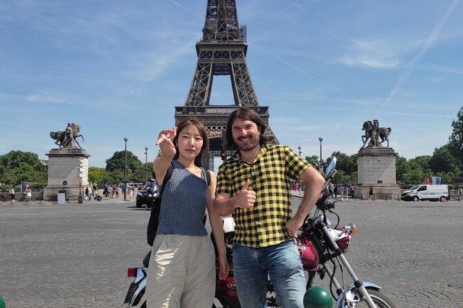 Parisian Monuments & Hidden Gems: A Thrilling Motorbike Tour - Climbing Montmartre by motorbike