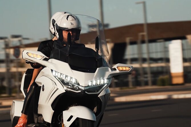 Premium Passenger Motorcycle Dubai City Private Tour - Atlantis and the big resort views