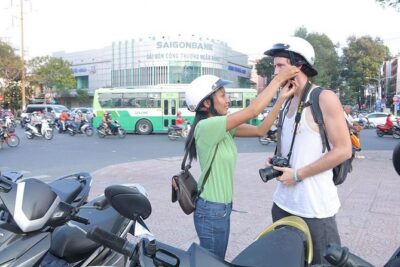 Private Ho Chi Minh Sightseeing by Motorbike with Local Students