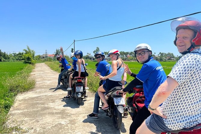 PRIVATE My Son Holy Land Tour: Adventure on Vespa or Motorbike - Le Duc Ha Terracotta Workshop beside the Thu Bon River