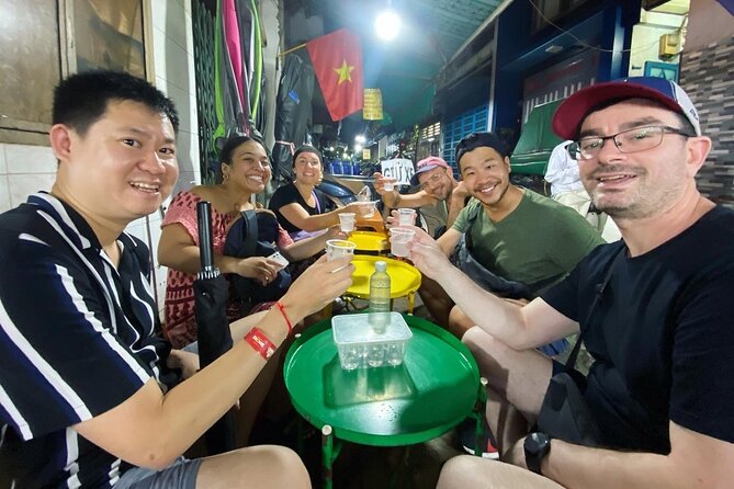 Private Saigon Ultimate Street Food & Motorbike Experience - The flower market and Vietnamese pizza