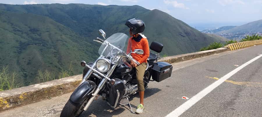 Private Tour on a 1100cc Cruiser Motorcycle - Hotel pickup and the safety test near Cali’s terminal