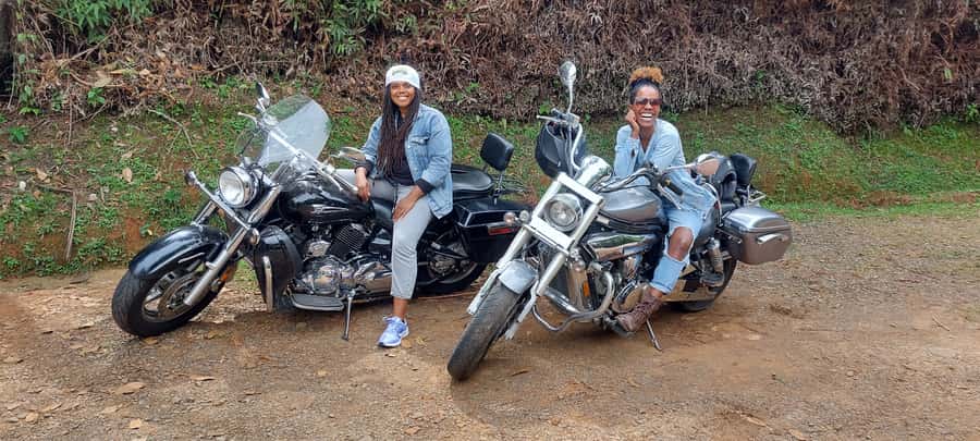 Private Tour on a 1100cc Cruiser Motorcycle - The climb to Cristo Rey is the main payoff