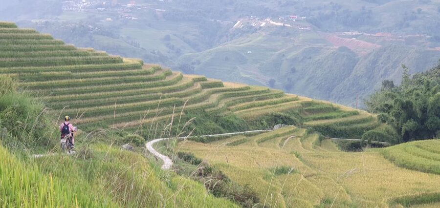 Sa Pa: Guided Motorbike Tour to Ethnic Villages with Lunch - Lunch and mountain views in Hang Da