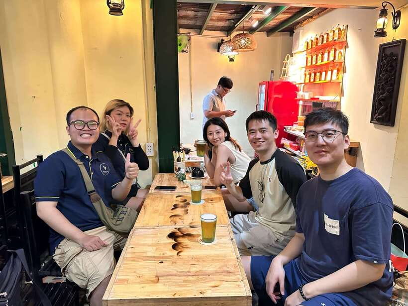Saigon: Craft Beer & Local Food Experience Tour On Motorbike - A local bar and the shift from food to beer