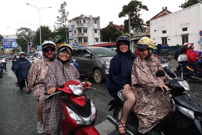 Saigon luxury food tour on motorbike with 10 authentic dishes - The Evening Route Through Five Districts